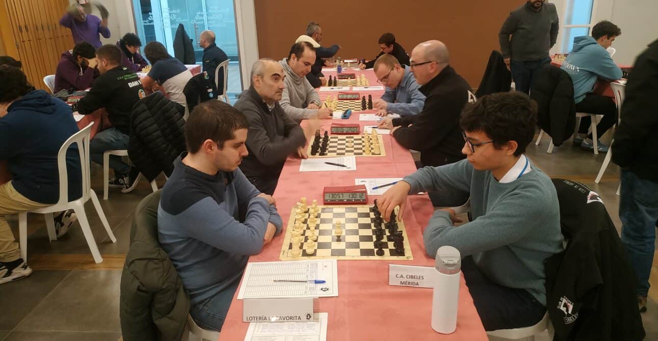 Campeonato de Extremadura por Equipos. Ritmo clásico. Campeonato de Extremadura por Equipos. Ritmo clásico. Don Benito 18-01-2025