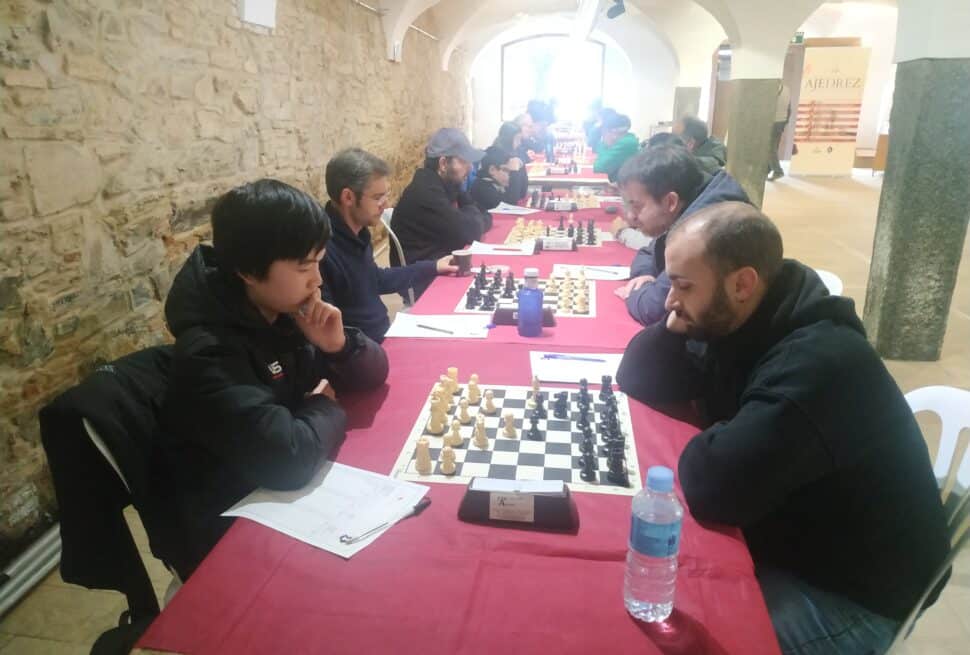 campeonato extremadura equipos 2025 ajedrez ronda2