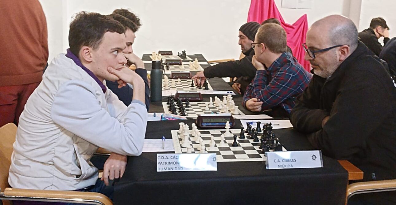 Campeonato de Extremadura por Equipos. Ritmo clásico.